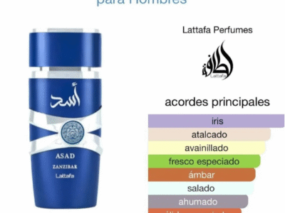 ASAD ZANZIBAR de Lataffa 100ml - ORIGINAL