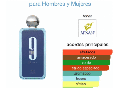9 AM de Afnan 100ml - ORIGINAL