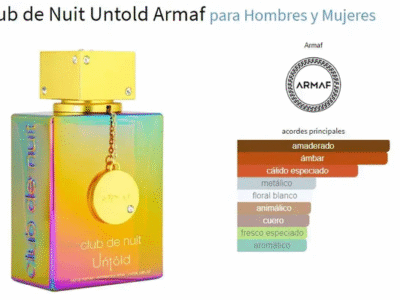 CLUB DE NUIT UNTOLD de Armaf 100ml - ORIGINAL