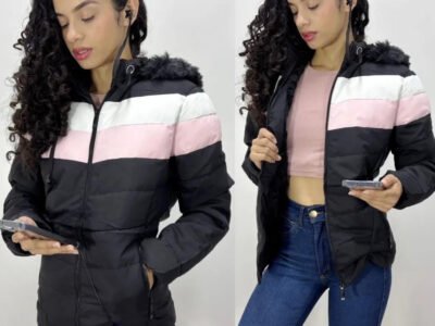 Campera importada con auriculares