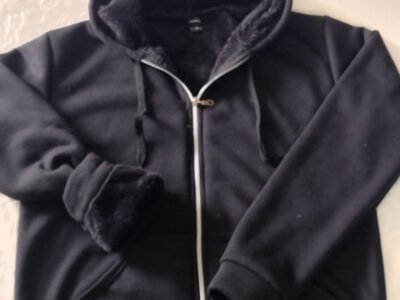 Campera con piel hombre y mujer