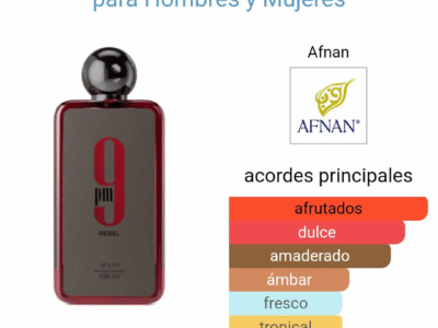 9 PM REBEL de Afnan 100ml - ORIGINAL